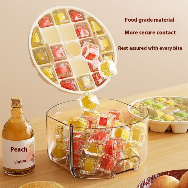 Press Ice Cube Mold (Large Capacity) - Image 2